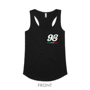 Carlo Moiola CM98 Racerback Singlet - Ladies