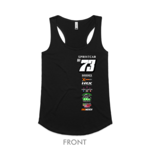 Libby's Racing ~Sponsor Racerback Singlet ~ Women's