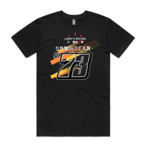 Libby's Racing ~ Gold Flash Staple Tee ~ Men's