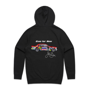 John Bowe Supporter hoodie back view