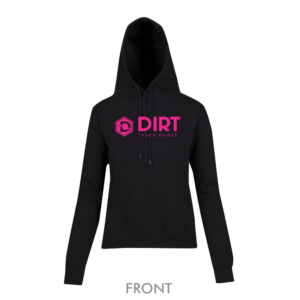 Dirt Track Dames - Ladies Hoodie